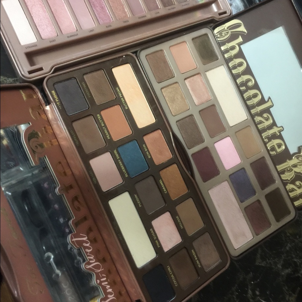 TRADE!!!! Too Faced Chocolate Bar + Semi chocolate